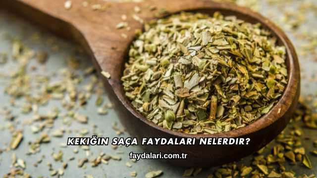 Kekiğin Saça Faydaları Nelerdir?