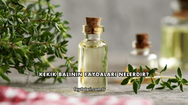 Kekik Balının Faydaları Nelerdir?