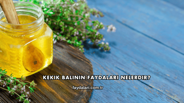 Kekik Balının Faydaları Nelerdir?