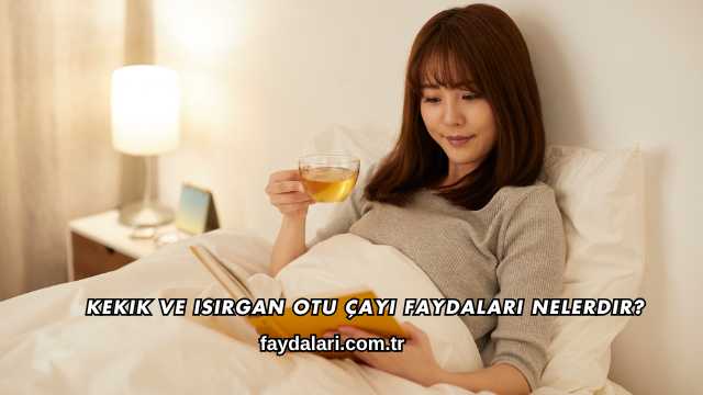 Kekik ve Isırgan Otu Çayı Faydaları Nelerdir?