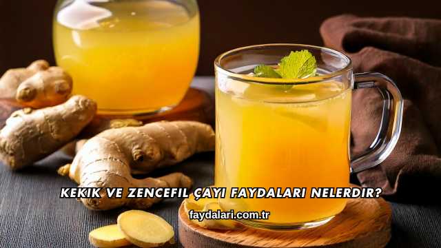 Kekik ve Zencefil Çayı Faydaları Nelerdir?