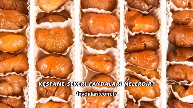 Kestane Şekeri Faydaları Nelerdir?