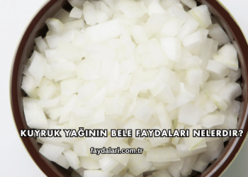 Kuyruk Yağının Bele Faydaları Nelerdir?