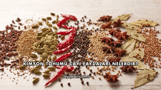 Kimyon Tohumu Çayı Faydaları Nelerdir?