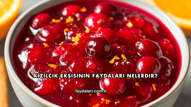 Kızılcık Ekşisinin Faydaları Nelerdir?