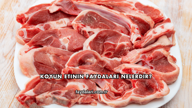 Koyun Etinin Faydaları Nelerdir?