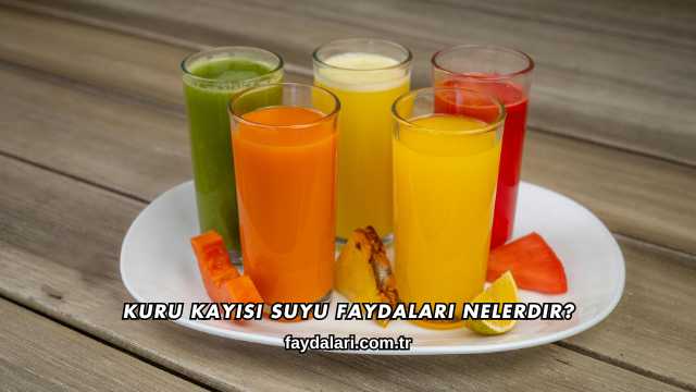 Kuru Kayısı Suyu Faydaları Nelerdir?