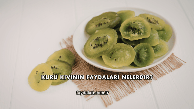 Kuru Kivinin Faydaları Nelerdir?