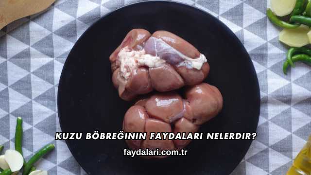 Kuzu Böbreğinin Faydaları Nelerdir?