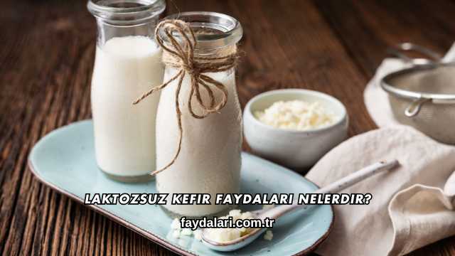 Laktozsuz Kefir Faydaları Nelerdir?