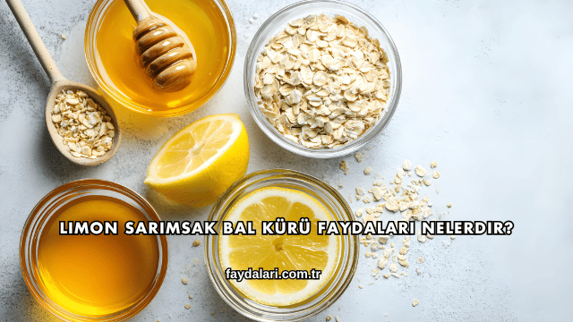 Limon Sarımsak Bal Kürü Faydaları Nelerdir?