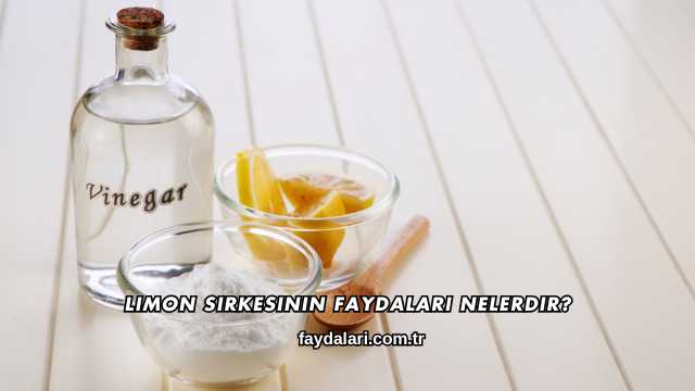 Limon Sirkesinin Faydaları Nelerdir
