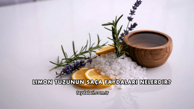 Limon Tuzunun Saça Faydaları Nelerdir?