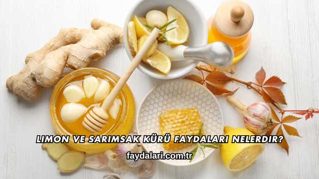 Limon ve Sarımsak Kürü Faydaları Nelerdir?