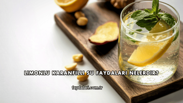 Limonlu Karanfilli Su Faydaları Nelerdir?