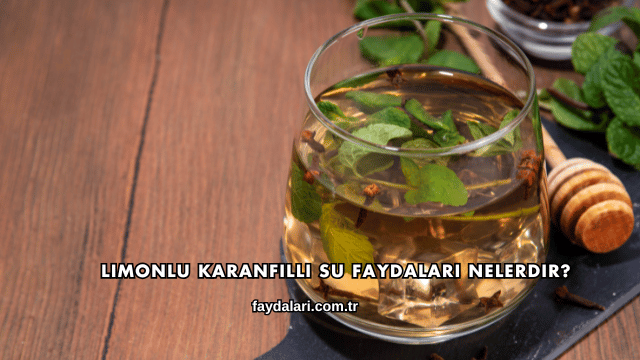 Limonlu Karanfilli Su Faydaları Nelerdir?