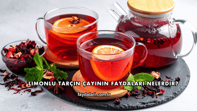 Limonlu Tarçın Çayının Faydaları Nelerdir?