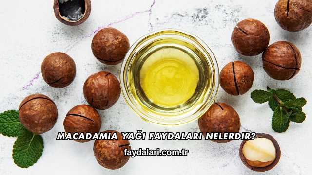 Macadamia Yağı Faydaları Nelerdir?