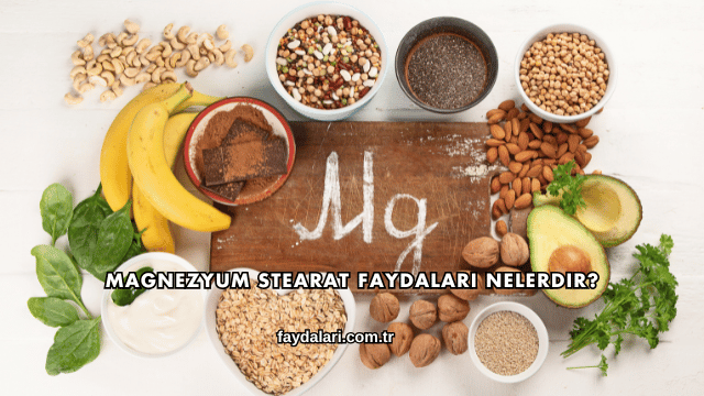Magnezyum Stearat Faydaları Nelerdir?