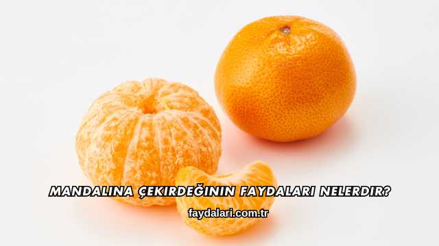Mandalina Çekirdeğinin Faydaları Nelerdir?
