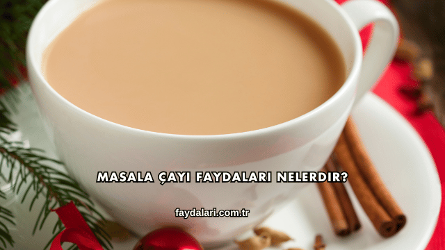 Masala Çayı Faydaları Nelerdir?
