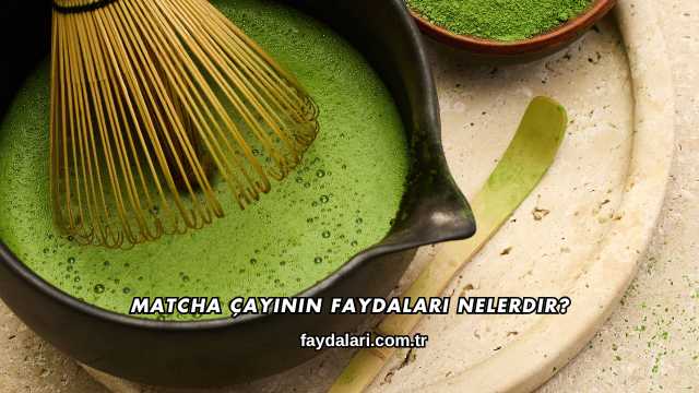 Matcha Çayının Faydaları Nelerdir?