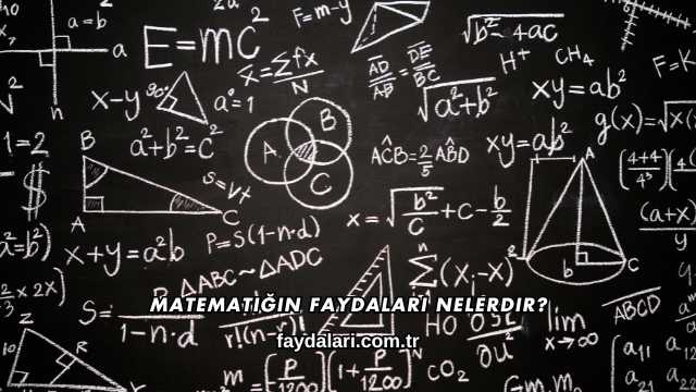 Matematiğin Faydaları Nelerdir?