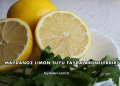 Maydanoz Limon Suyu Faydaları Nelerdir?