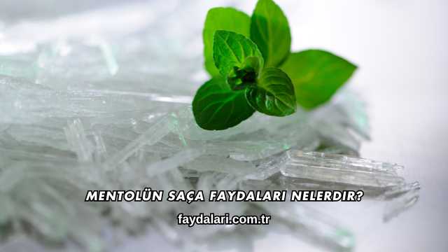 Mentolün Saça Faydaları Nelerdir?