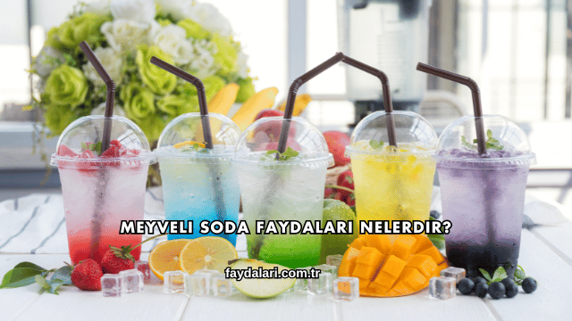 Meyveli Soda Faydaları Nelerdir?