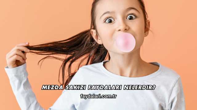 Mezda Sakızı Faydaları Nelerdir?