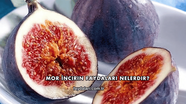 Mor İncirin Faydaları Nelerdir?