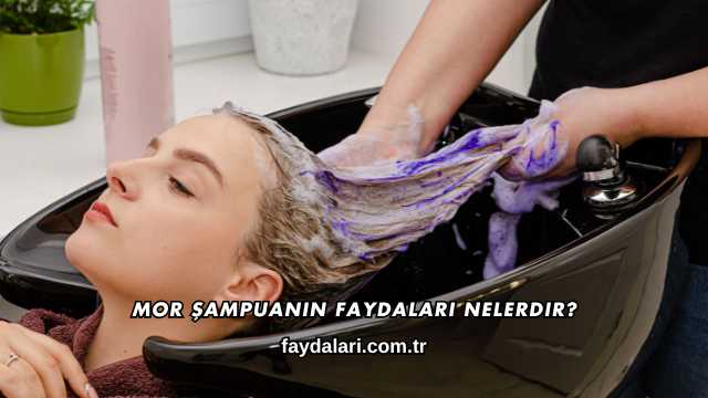 Mor Şampuanın Faydaları Nelerdir?