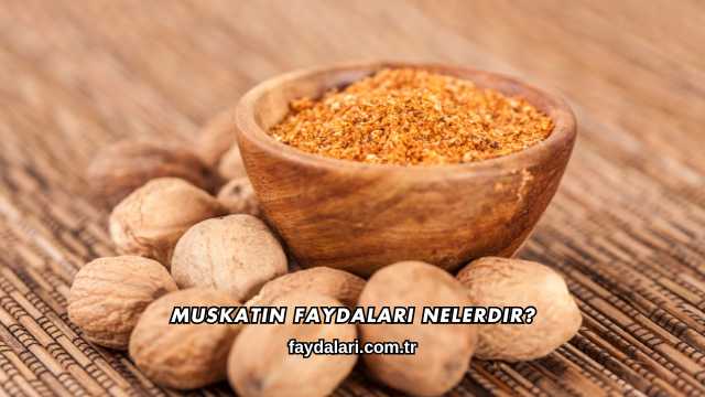 Muskatın Faydaları Nelerdir?