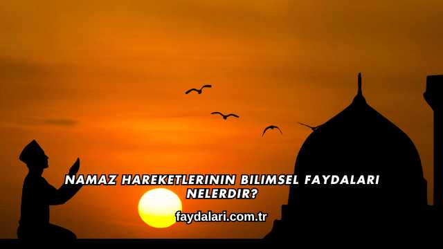 Namaz Hareketlerinin Bilimsel Faydaları Nelerdir?