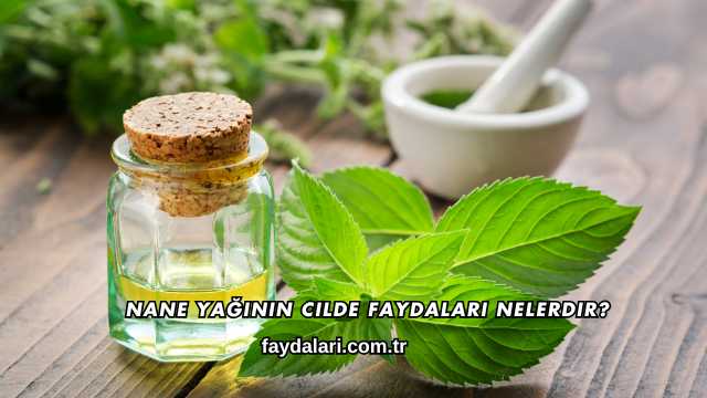 Nane Yağının Cilde Faydaları Nelerdir?