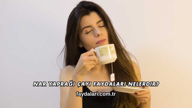 Nar Yaprağı Çayı Faydaları Nelerdir?