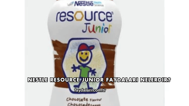 Nestle Resource Junior Faydaları Nelerdir?