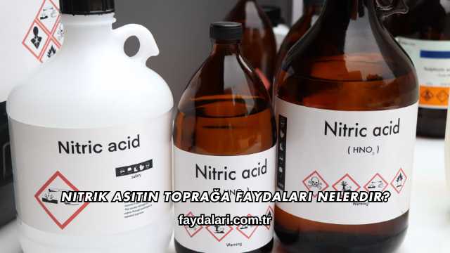 Nitrik Asitin Toprağa Faydaları Nelerdir?