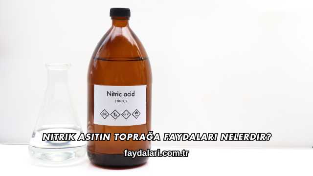 Nitrik Asitin Toprağa Faydaları Nelerdir?