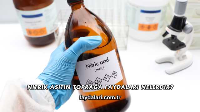 Nitrik Asitin Toprağa Faydaları Nelerdir?