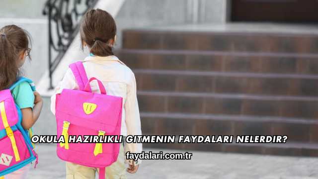 Okula Hazırlıklı Gitmenin Faydaları Nelerdir?