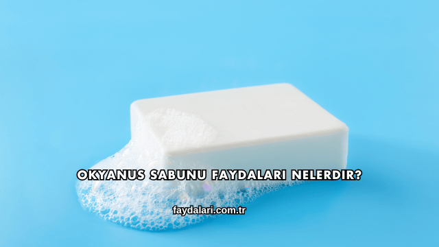 Okyanus Sabunu Faydaları Nelerdir?