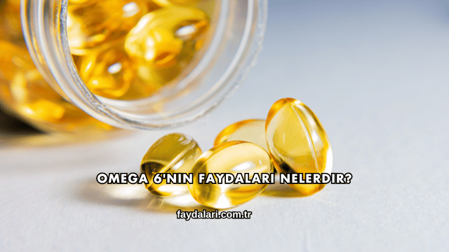 Omega 6'nın Faydaları Nelerdir?