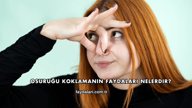 Osuruğu Koklamanın Faydaları Nelerdir?
