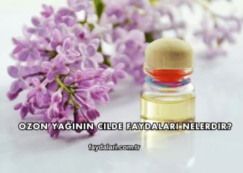 Ozon Yağının Cilde Faydaları Nelerdir?