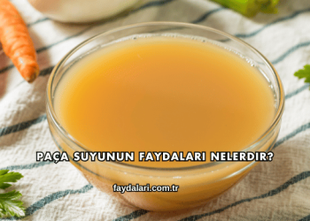 Paça Suyunun Faydaları Nelerdir?