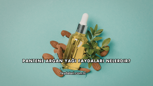 Pantene Argan Yağı Faydaları Nelerdir?