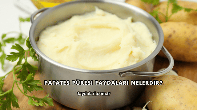 Patates Püresi Faydaları Nelerdir?