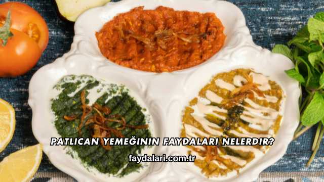 Patlıcan Yemeğinin Faydaları Nelerdir